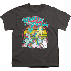 Youth Chillin' With My Ponies My Little Pony Shirt XXL