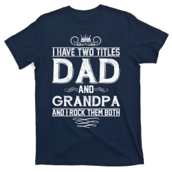 Pappa och morfar rockar både T-shirten XL