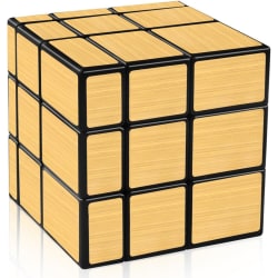 Shengshou Mirror Cube 3x3 Speed ​​Cube Gold Mirror Blocks Cube