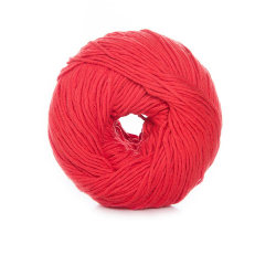 Baby bomuldstråd Bomuldsgarn RØD red