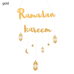 Eid Mubarak Ramadan Kareen GULD gold