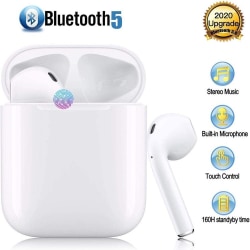 TWS i12 Hörlurar med Bluetooth 5.0 - för iOS & Android