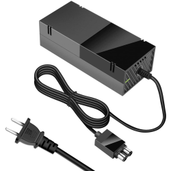 Strömadapter AC adapter till Microsoft Xbox One grå one size