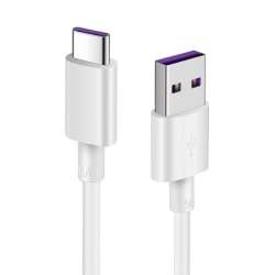 5A USB 3.1 A - USB C SuperCharge 2M White one size