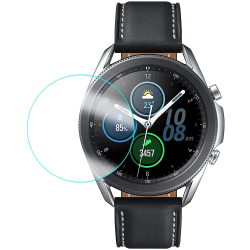 Härdat glas skärmskydd till Samsung Galaxy Watch 45mm Transparent one size