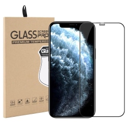 Härdat Glasskydd iPhone 12 Mini Täcker hela skärmen Transparent