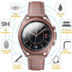 Skjermbeskytter for herdet glass til Samsung Galaxy Watch 41mm Transparent one size