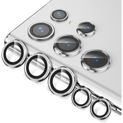 Sølv Samsung S22 Ultra Kamera Linsbeskyttelse Transparent one size