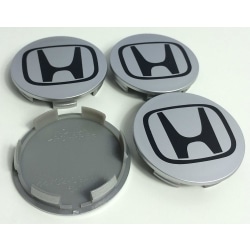 H04 - 68MM 4-pakksenter dekker Honda Silver one size