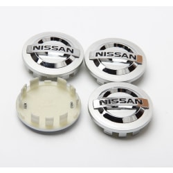 N2 - 58,5MM 4-pakksenter dekker Nissan Silver one size