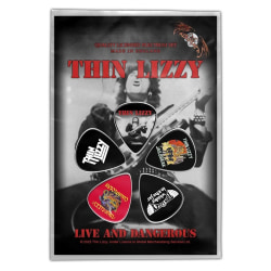 Plektrum - Thin Lizzy - Live and Dangerous - Gitarr