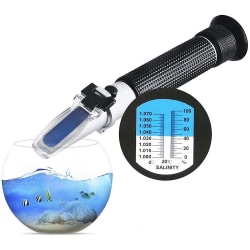 Meriveden suolaisuuden refraktometri, automaattinen lämpötilan kompensointimittari