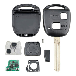 Car Smart Remote Key 2 Knapper 4c Chip Bilnøgle Passer til 2001-2007 304mhz