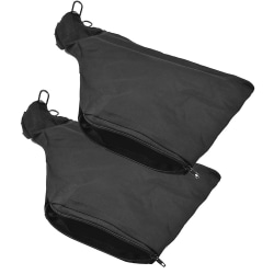 Savstøvpose, sort støvpose med lynlås og trådstativ, til 255 geringssav 2 stk.