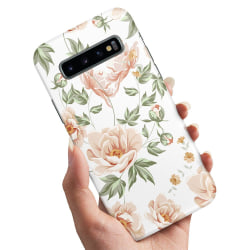 Samsung Galaxy S10e - Cover / Mobilcover Blomstermønster