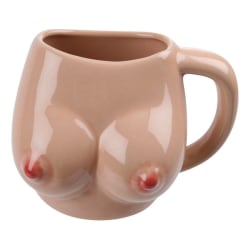 Bröstmugg / Kaffemugg - Mugg Bröst Beige
