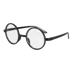 Harry Potter Glasögon - Maskerad - Runda Glasögon Svart
