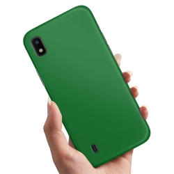 Samsung Galaxy A10 - Cover / Mobilcover Grøn Green