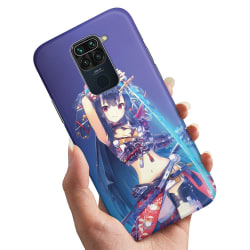 Xiaomi Redmi Note 9 - Skal / Mobilskal Anime