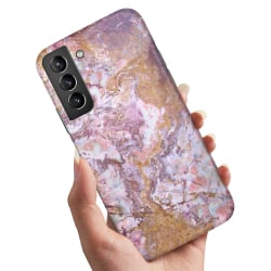 Samsung Galaxy S21 - Cover / Mobilcover Marmor Multicolor