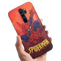 Xiaomi Redmi Note 8 Pro - kansi / matkapuhelimen kansi Spider-Man