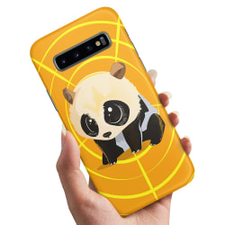 Samsung Galaxy S10 - Deksel / Mobildeksel Panda