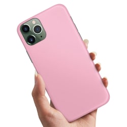 iPhone 12 Mini - Deksel / Mobildeksel Lys rosa Light pink