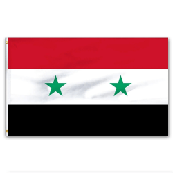 Syrien Flagga - 150 x 90 cm