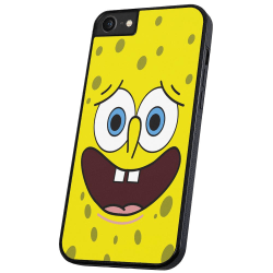 iPhone 6/7/8 / SE - Deksel SpongeBob Multicolor