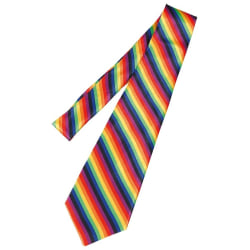 Regnbågsfärgad / Pride - Slips - One size one size