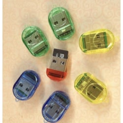 USB 2.0 -kortinlukija, Micro SD - Mini