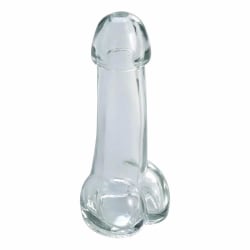 Shotglas Snopp / Penis - Penisglas - Glas - 15 cl Transparent 1-Pack