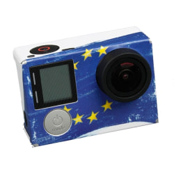 Dekal / Skin till GoPro 4 - EU-flagga
