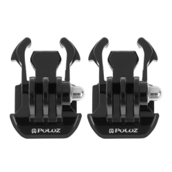 2-pakkaus - GoPro-kiinnitys / Pikakiinnitys Black
