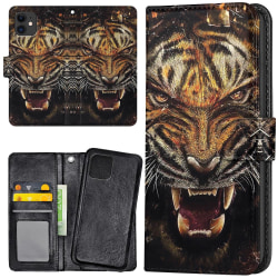 iPhone 12 Mini - Mobiltaske Roaring Tiger
