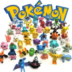 24 st Pokémon Figurer | Samlar Mini Pokemon MultiColor 24 st