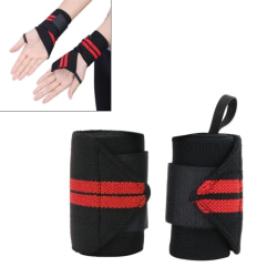 Handledsstöd / Skydd för Handleder / Träning Wrist Wraps Svart