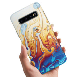 Samsung Galaxy S10e - kansi / matkapuhelimen suojakuori marmoria Multicolor