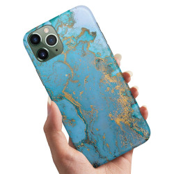 iPhone 12 Mini - Cover / Mobilcover Marmor Multicolor