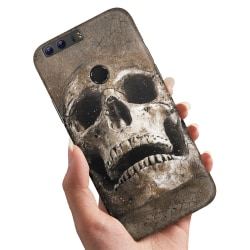Huawei Honor 8 - Skal / Mobilskal Cracked Skull