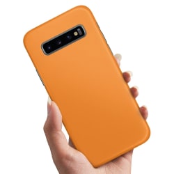 Samsung Galaxy S10e - Kansi / matkapuhelimen kansi oranssi Orange