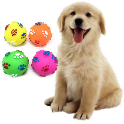 Hundeleke Ball / Gummiball - Leke for en hund som piper