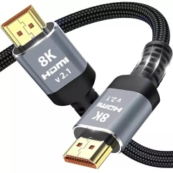 2m HDMI 2.1 Kabel - Ultra HD 8K