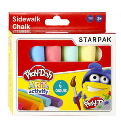 Street crayons / Crayons - 6-Pack Multicolor