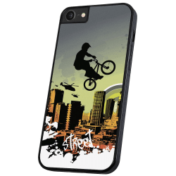 iPhone 6/7/8/SE - Skal Street BMX multifärg