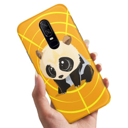 OnePlus 6 - Kansi / matkapuhelimen kansi Panda