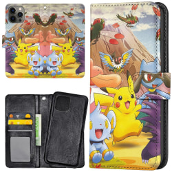 iPhone 13 Pro Max - Pokemon Wallet Cover Multicolor