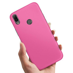 Huawei Y6 (2019) - Cover / Mobilcover Pink Pink