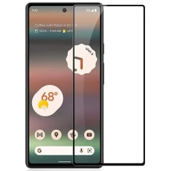 2-Pack Skärmskydd Google Pixel 6A - Heltäckande Glas Transparent