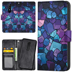 OnePlus 7 Pro - Mobilveske Cubes Art Multicolor